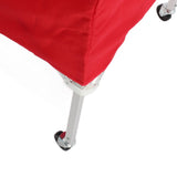 Wheeled Ball Cart Large Capacity Wide Application Lightweight Movable Ball Cart Stable Moving Aluminum Alloy Canvas for Sports