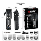 2024 New WMARK NG-2047 Hot Selg Rechargeable Clippers Hair Cutting hine with DLC fade blade