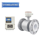 Split Magnetic w Meter Remote Display Liquid Wastewater Sewage Slurry Electromagnetic wmeter