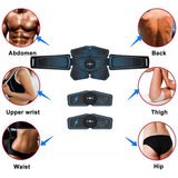 Abdominal muscle trainer EMS Abs weight loss fiess equipment training electric stimulator toner exercise