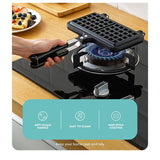 1 Piece Stove Top Waffle Iron Plates Deep Fill Non-Stick Aluminum Alloy Traditional Belgian Waffle Maker For Easy Clean A