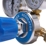 Gas Bottle Regulators O2 Reducing Pressure Inhaler Double Gauge Oxygen Tank Regulator