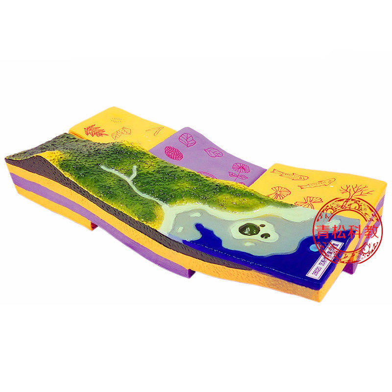 Changes Demonstrator Model Geography Surface Crustal Movement Geology Teaching Instrument