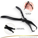 Stainless Steel Extension Tools Microlink Bead Remover Pliers for Hair Extensions