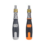Bidirectional Ratchet Deformation Multi-Angle Special-Shaped Screwdriver 10-In-1 Screwdriver Set Orange