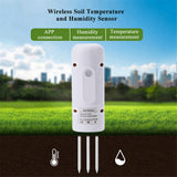 Tuya Zig/Bee Wireless Soil Humidity Sensor Intelligent Temperature Moisture Tester Mobilephone APP Real Time Monitor
