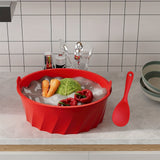 1pc Reusable Cooking Pot Liners, Silicone Slow Cooker Liners, Easy Clean And Leak Proof Cooking Bags, Fit 6 To 8 Quart