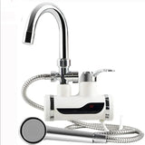 Electric Hot Faucet Kitchen Instant Heating Tap Water Heater with LED