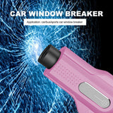 2-in-1 Window Seat belt Cutter Emergency Keychain Escape Tool Car Glass Breaker Automotive Life Safety Tools Kit