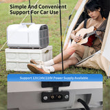 Portable Tent APP Voice Control 1400W 12/24/220V 13KG 5-10m² for RV Camping Air Conditioner Tents