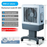 Outdoor Chiller Solar Rechargeable Commercial Mobile Refrigeration Air Conditioning Factory Water Coog Fan