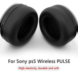 2pcs Replacement Ear Pads for Sony/PS5/PULSE 3D Wireless Headset Ear Cushions