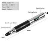 3.7V Cordless Engraver Pen Grinder Mini Drill Electric Rotary Tool Grinding hine 35W