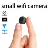 Wifi Mini IP HD1080P Covert Small Nanny Cam Video Voice Recorder Indoor Portable Security CCTV Camera for Home and Office