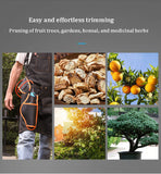 Electric Extended Pruning Fruit Tree Lengthening Shears High Branch Garden Scissor Tools