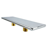 300X100mm Rectangular Waterfall Outlet Stainless Steel Rectangle Bathroom Shower Faucet Massage Bathtub Water Jet Nozzle