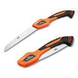 TOPSHAK TS-DS2 8-Inch 210mm Folding Saw SK-5 High Carbon Steel Triple Cut Teeth Japanese Pull Saw
