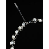 Saturn Structure Pearl Opal Beaded Necklace