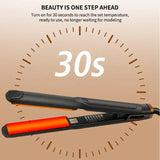 Professional Straightener Curler Titanium Ceramic Heating Plate Flat Hair Styling Curling Iron hair Straighting