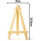 100 Pieces Of Mini 5 Inch Wooden Easel. Business Cards, Display Photos, Small Canvases, Classroom DIY