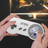 SF900 Retro Video Consoles with 2 Game Controllers Gamepad 2.4G Wireless Receiver 4700 Games For Super Nintendo SNES NES