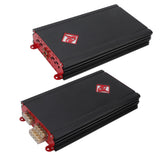 Car Amplifier 2/4 Ohms Bridgeable Auto Stereo Amplifier for Speakers for Audio System