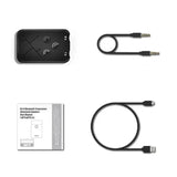 Bluetooth Transmitter 2 in 1 Stereo APTX Wireless Aux Audio Receiver 3.5mm Jack RCA Car Adapter for TV PC BT 5.0 4.2