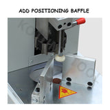 220V Electric Rounder Fillet Cutter Round Corner hine R3-9 Knife Paper Trimmer Speed 1400r/min