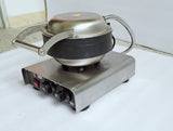 Non-stick 110V 220V 15 pcs Mini Egg Tart Machine Round Pastry Tart Tartlet Pie Shell Machine Maker Iron Ice cream