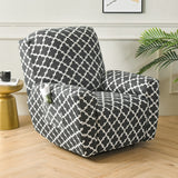 Armchair rocking chair sofa protective cover, thick fabric armchair recliner cover