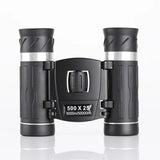 Outdoor Telescope 500X25 Binoculars High-Definition Portable Fishing Concert Mobile Phone Photo Viewing Lightweight Telescope