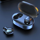 Bluetooth Headset Invisible True Wireless Handfree for Sleeping Working Black