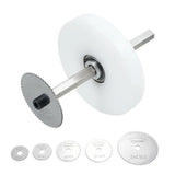 Inside for PVC Tool Adjustable Depth Gauge 6Pcs Saw Tooth Blades 3.15inch Guide Pipe Cutter Set
