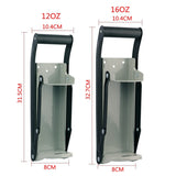 12/16oz Hand Beer Can Crusher Wall Mounted Dispensing Can Crusher Grip Handle Wall Mounted Recycling Coke Bottle Flattening Tool