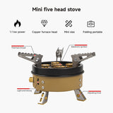 11000W Windproof Camping Gas Stove, Portable Outdoor Camping Furnaces Foldable Camping Gas Burners Backpacking Stove NEW