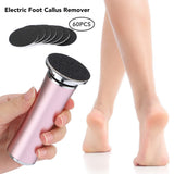 Electric Grinder for Removing Dry Skin File Cuticle Callus Pedicure Remover Foot Heel Care Tool with Replacement head