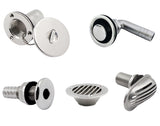 Boat fittings stainless steel 316 parts&accessories marine hardware boat intake strainer