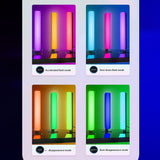 10W Bars RGB Color Changing With Music Sync Mode LED Light For Gaming Room Bed TV Backlights