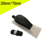 3 Pieces Of 125/200/400MM Hand Grinding Plates, Hand Push Plates, Grinding Tools For Wood And Automobiles