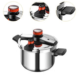 Thickened Pressure Cooker - For All Hob Types, Secure Locking, Fast Heating
