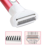 Wet And Dry Available Ladies Shaver Set Five-in-one Epilator Armpit Leg Hair Private Parts Shaving Repair Container