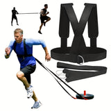 Resistance Bands Shoulder Strap - Comfortable and Durable Weight Bearing Design for Effective Fitness Training