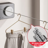 Invisible Retractable House Interior Small multipurpose Clothese Rack Wall Rope For Drying Clothes