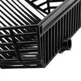 Fork Replacement Pitchfork Head, Horse Manure Rake, for Picking Up Manure, Stable Waste Removal, Black