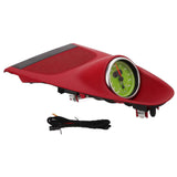 Upper Dashboard Clock Cover 982 858 189 E OL7 Center Dash Clock Bezel Replacement for 718 2016?2020 Bordeaux Red