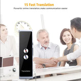 Wireless Voice Translate 40 Languages Multi Smart Instant Translated 2 Way Real Time Translator for Business Travel Hot Sale