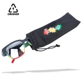 CRUSHER Sunglasses Horn Cigarette Case Hidden 78mm Cone Rolg Paper Storage Box Tube Smoking Pipe Accessories