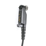 HYT G-shape Earhook Earpiece PTT Mic Microphone Headset for Hytera PD600 PD602 PD605 PD662 PD665 PD680 PD682 PD685 X1p X1e Radio