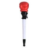 Design Fist-shaped Ballpoint Novelty Bounce Decompression Pen Set with Bo Glove for Office