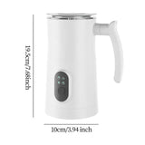 Electric Steamer Portable Milk Frother for Matcha Coffee Hot Chocolate